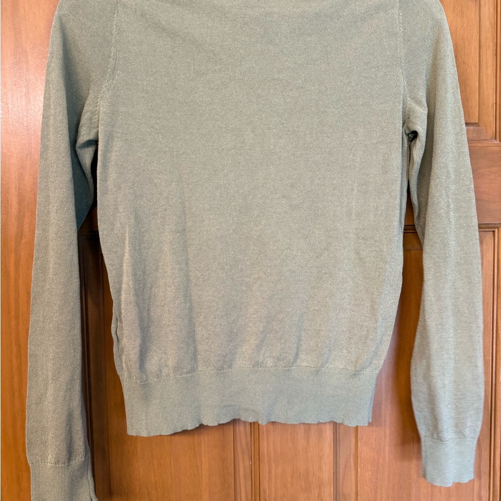 Anthropologie Sage Green Cardigan Sweater - Picture 2 of 5